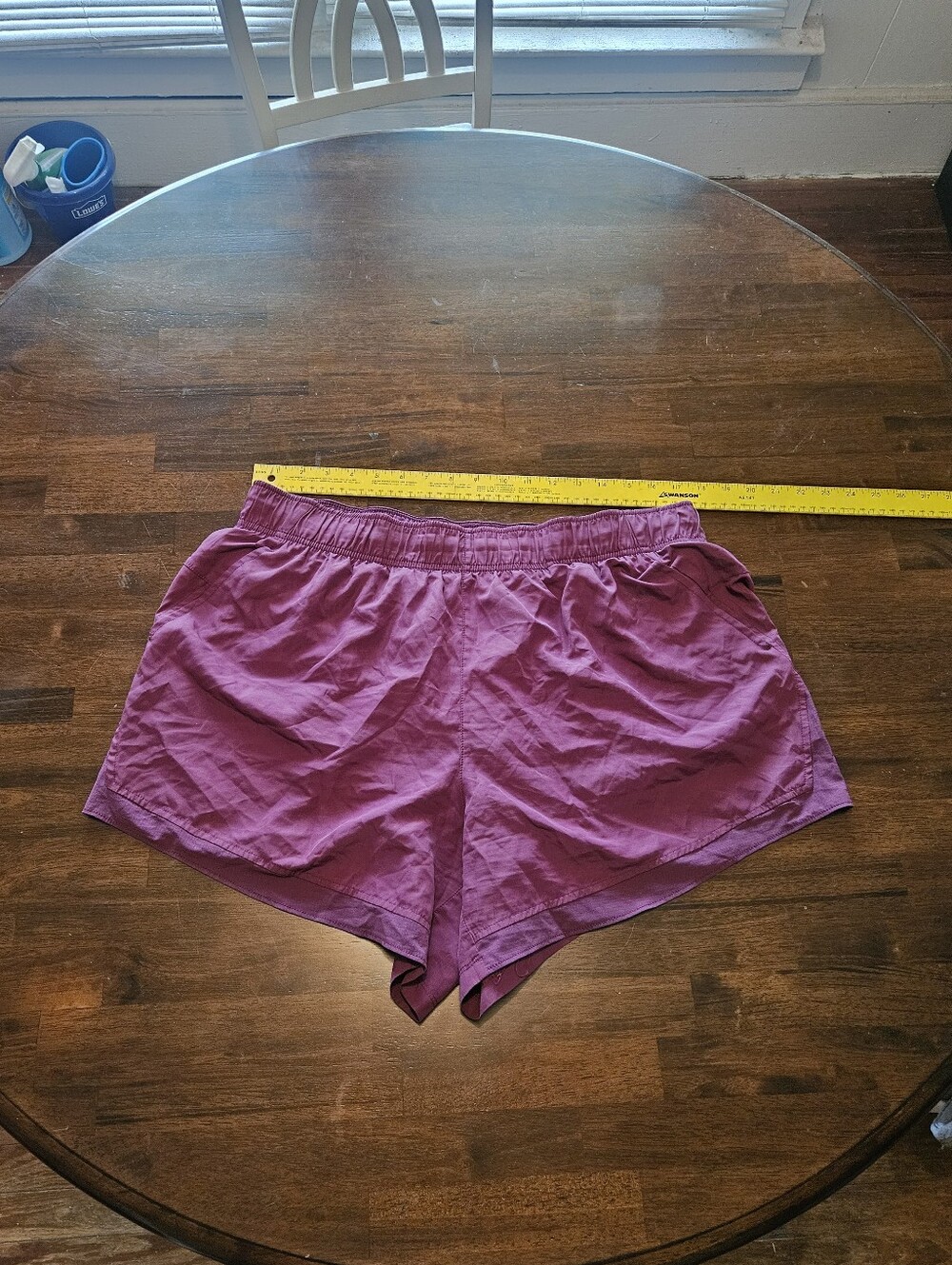 Athletic Works Light Burgandy Women's Athletic Shorts Size XXL